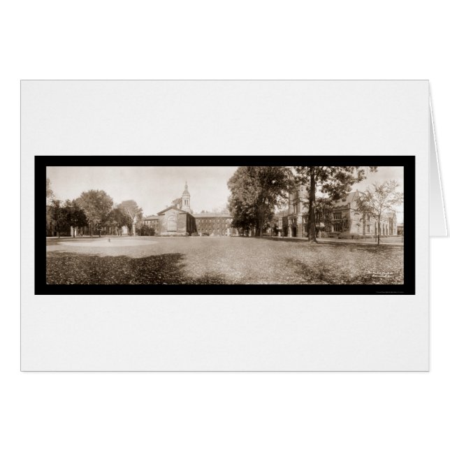 Princeton University Photo 1909 (Front Horizontal)