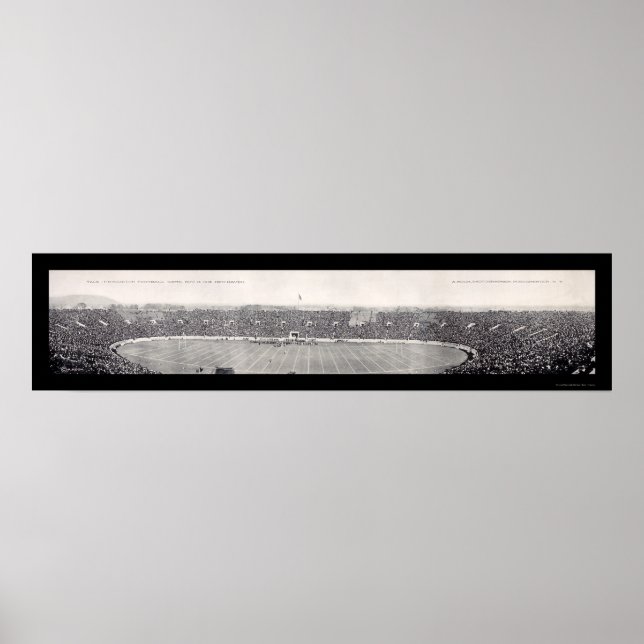 Princeton Yale Football Photo 1915 Poster (Front)