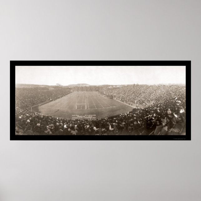 Princeton Yale Game Photo 1905 Poster (Front)