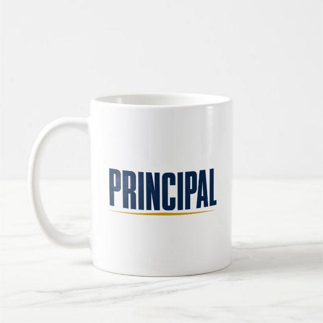 Principal Appreciation Gift Coffee Mug (Left)