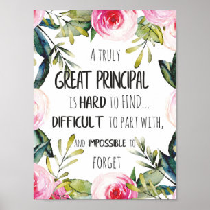 Principal Appreciation Gift Principal Office decor