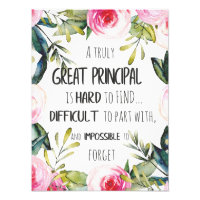 Principal Appreciation Gift Principal Office decor
