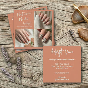 Principal Artisan Sage Square 3 Photo Portfolio Business Card