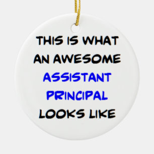 principal assistant, awesome ceramic tree decoration