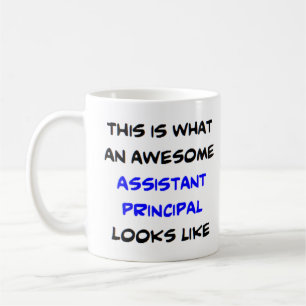 principal assistant, awesome coffee mug