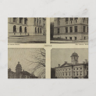 Principal bldgs, Portland, Oregon Postcard
