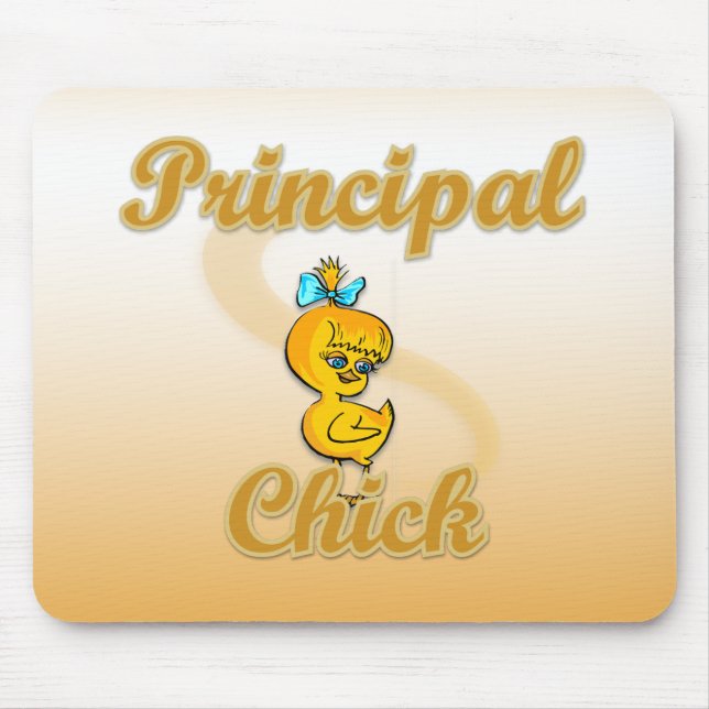 Principal Chick Mouse Mat (Front)