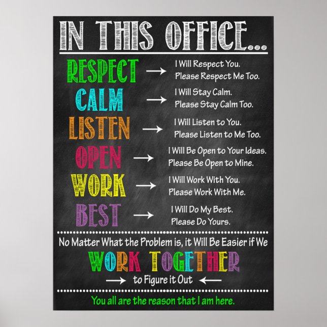 Principal, Counsellor Office Decor (Front)