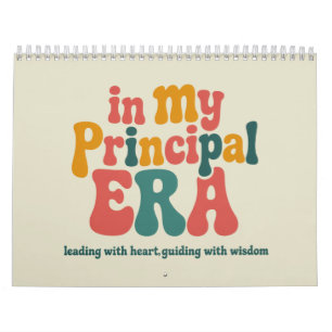 Principal Gifts in My Principal Era Back To School Calendar