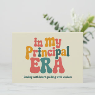 Principal Gifts in My Principal Era Back To School Invitation