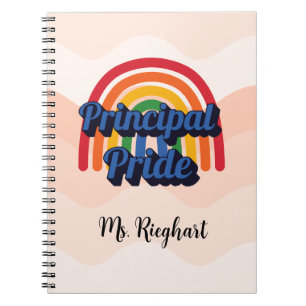 Principal Pride Spiral notebook