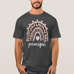 Principal Rainbow Appreciation School Principal T-Shirt