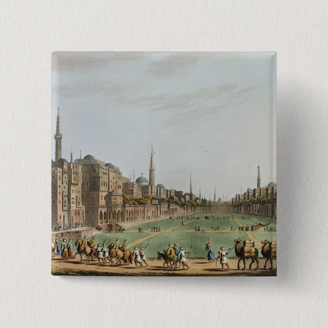 Principal Square in Grand Cairo, with Murad Bey's 15 Cm Square Badge (Front)