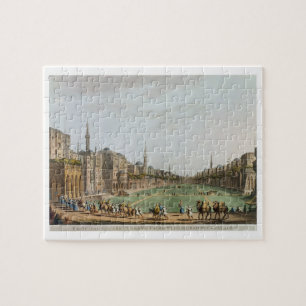 Principal Square in Grand Cairo, with Murad Bey's Jigsaw Puzzle