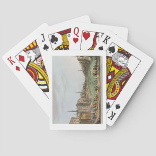 Principal Square in Grand Cairo, with Murad Bey's Playing Cards