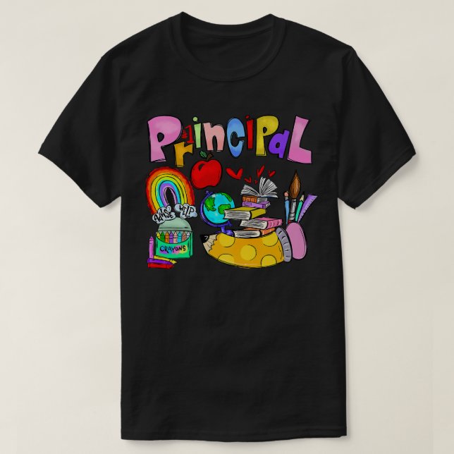 Principal  Vice Principal Funny School Principal G T-Shirt (Design Front)