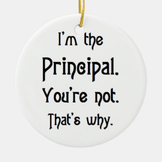 principal, you're not ceramic tree decoration