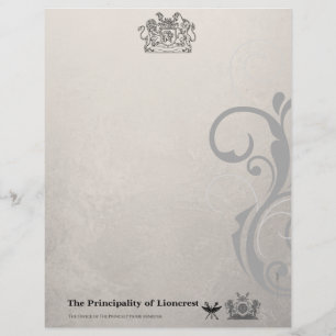 Principality Custom Letterhead
