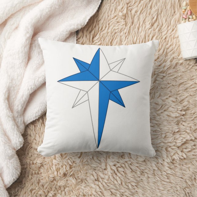 Principality of Oertha Populace Badge Throw Pillow (Blanket)