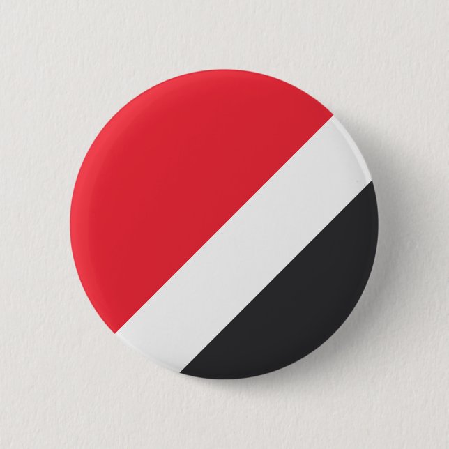 Principality of Sealand Flag 6 Cm Round Badge (Front)