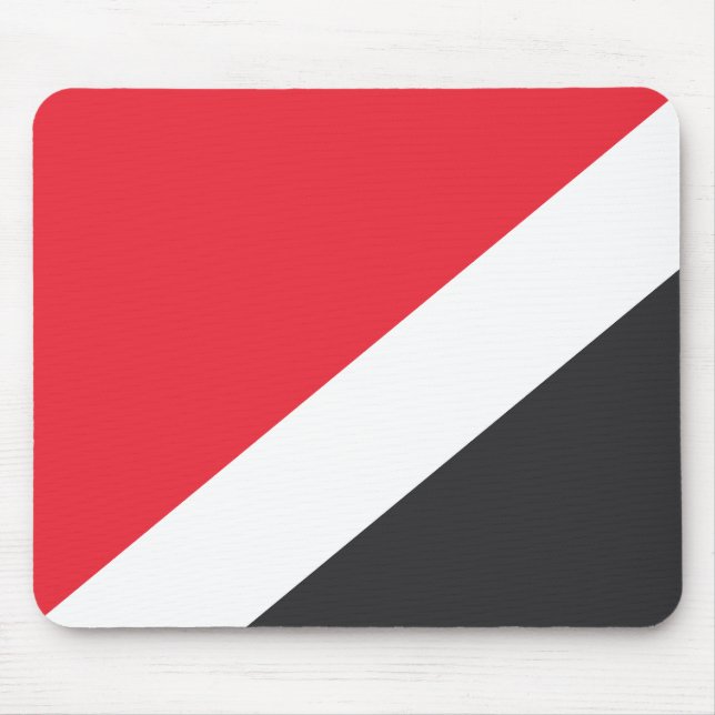 Principality of Sealand Flag Mouse Mat (Front)