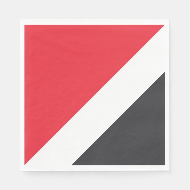 Principality of Sealand Flag Napkin (Front)