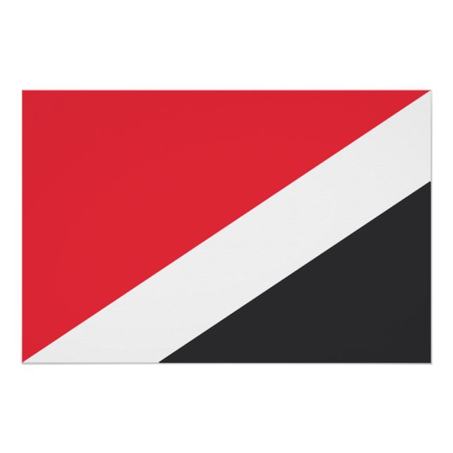 Principality of Sealand Flag Poster (Front)