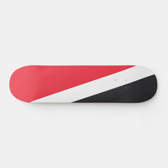 Principality of Sealand Flag Skateboard (Horz)