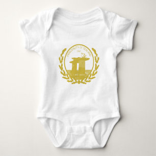 principality of sealand seal crest baby bodysuit