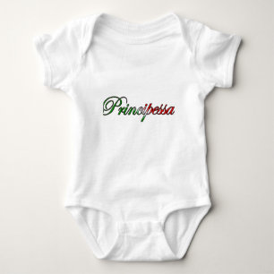 Principessa (Italian Princess) Baby Bodysuit