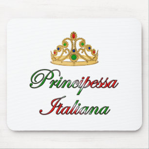 Principessa Italiana (Italian Princess) Mouse Mat