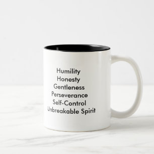 Principles of Choi Kwang Do Two-Tone Coffee Mug