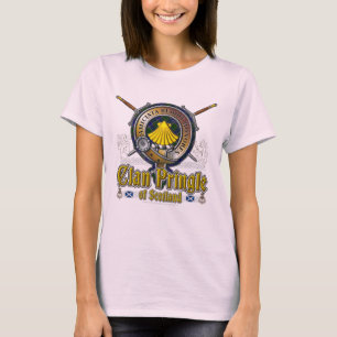 Pringle Clan Badge T-Shirt