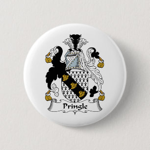 Pringle Family Crest 6 Cm Round Badge