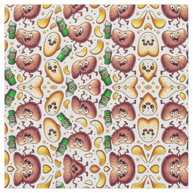 Pringle Maneuver Fabric (Close Up)