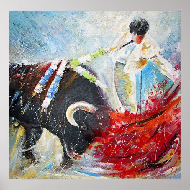 Print "2010 Toro Acrylic 02" - by Miki (Front)