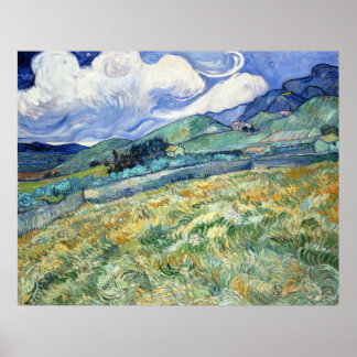 PRINT | 48x38 Van Gogh Landscape from Saint-Rémy