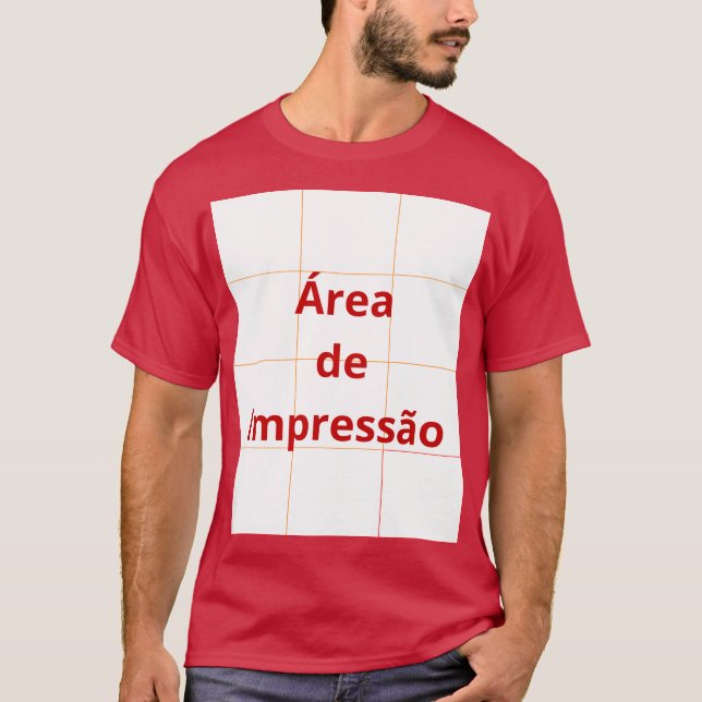 Print Area T-Shirt (Front)
