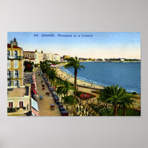 Print - Cannes, La Croisette