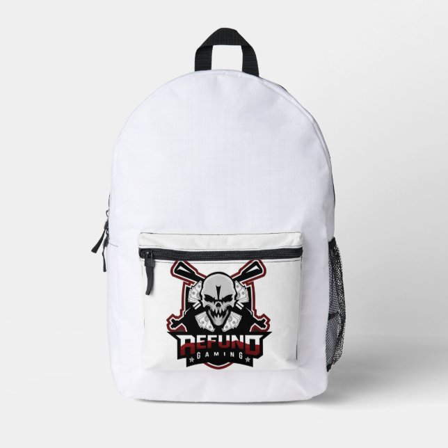 Print Cut Sew Backpack REFUND GAMING (Front)