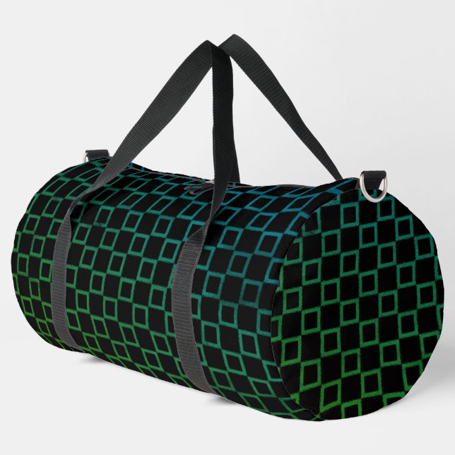 Print Cut Sew Bag Black Green design (Left Corner)