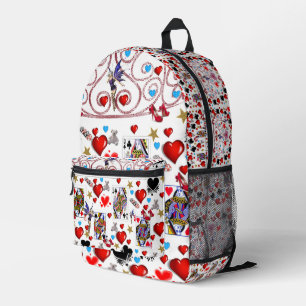 Print Cut Sew Bag Cards Red Hearts