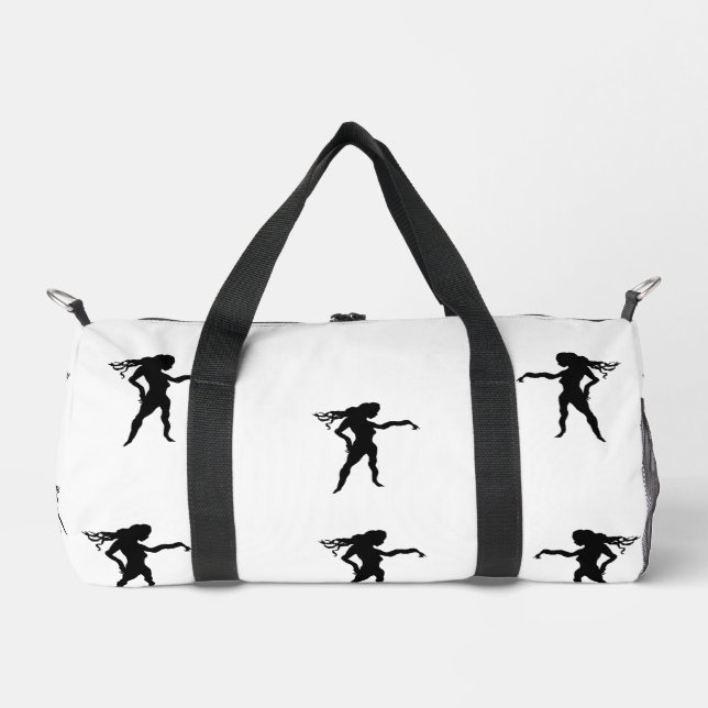 Print Cut Sew Bag : Duffel Bag  Woman Power . (Front)