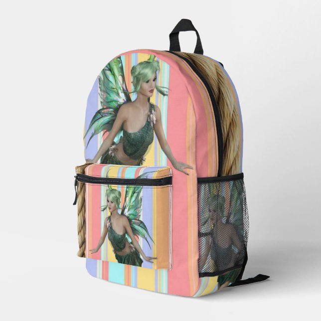 Print Cut Sew Bag Floral Fairy    (Back Corner Right)