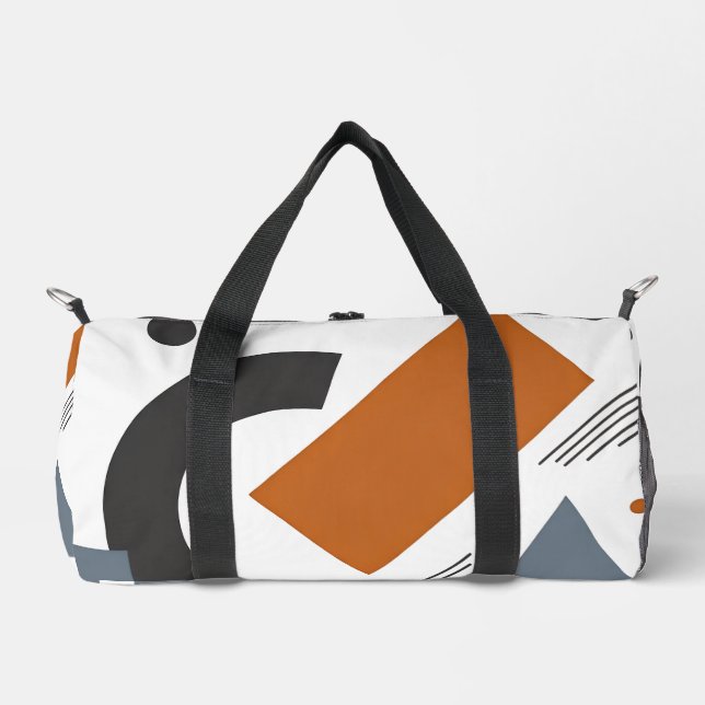 Print Cut Sew Bag Geometric Design (Front)