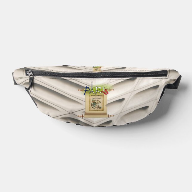 Print Cut Sew Bag Paris France    (Lay Down)