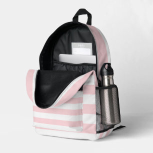 Print Cut Sew Bag Pink & White Stripe