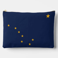 Print Cut Sew Bag with flag of Alaska, USA