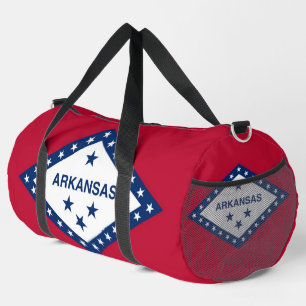 Print Cut Sew Bag with flag of Arkansas, USA
