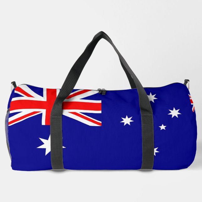 Print Cut Sew Bag with flag of Australia (Back)